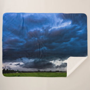 COUVERTURE SHERPA NUAGES DE TEMPÊTE