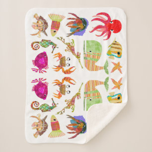 Couverture Sherpa Ocean Friends - Petite taille