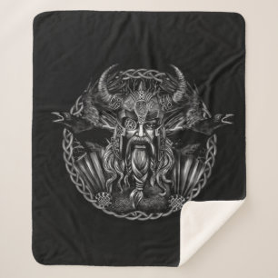 Couverture Sherpa Odin et ses corbeaux Huginn et Muninn