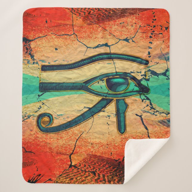 Couverture Sherpa Oeil égyptien de Horus - Ra (Devant)