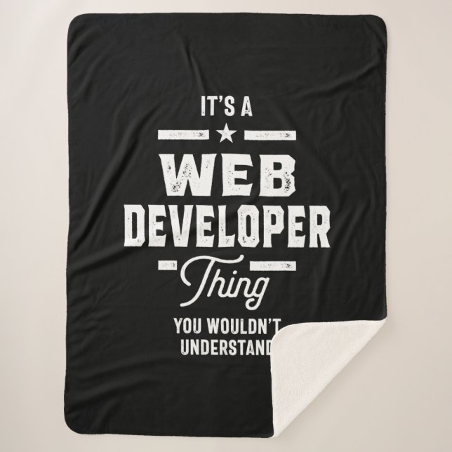 Couverture Sherpa Offre d'emploi du développeur Web (Devant)