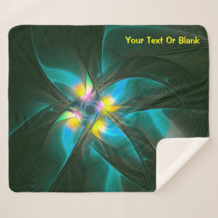 Couverture Sherpa Oiseau de Paradis