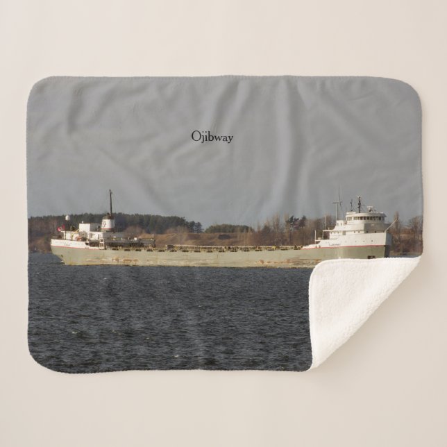 couverture sherpa Ojibway (Devant (Horizontal))