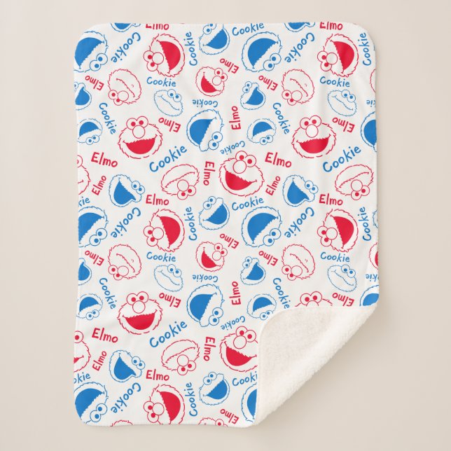 Couverture Sherpa Om Nom Nom Nom Motif BD (Devant)