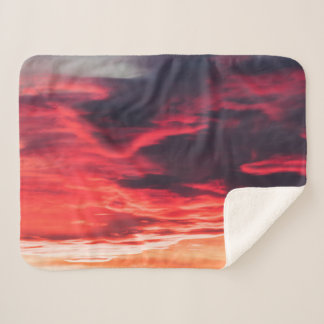 Couverture Sherpa onde féline