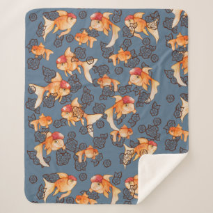 Couverture Sherpa Oranda Goldfish