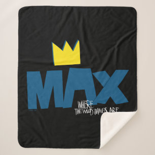 Couverture Sherpa Où sont les monstres ? Max et couronne