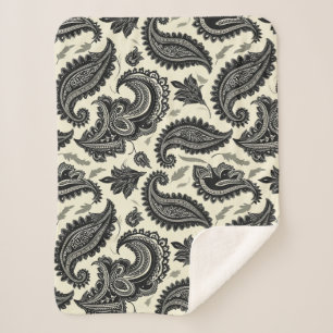 Couverture Sherpa Palais Paisley