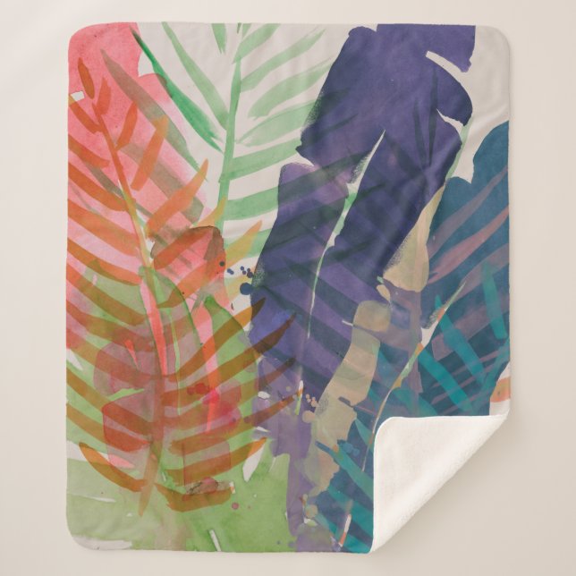 Couverture Sherpa Palmes électriques (Devant)