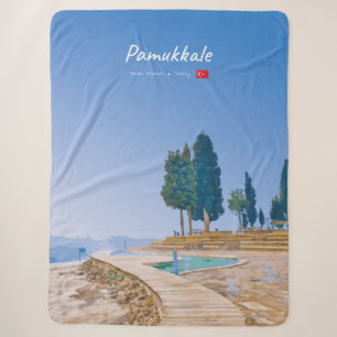Couverture Sherpa Pamukkale, Turquie - Piscines thermales