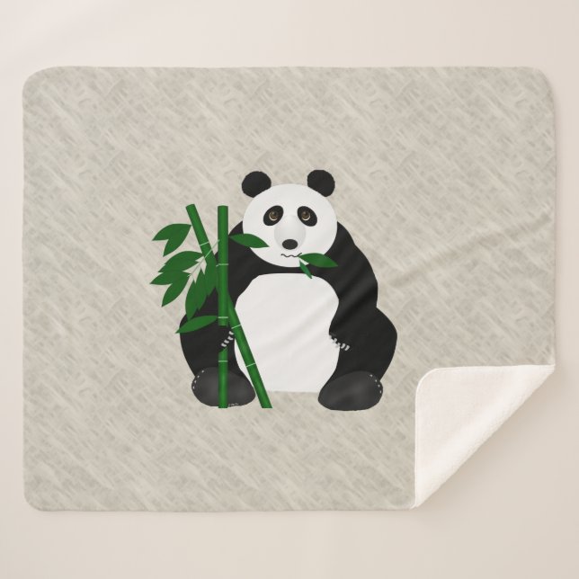 Couverture Sherpa Panda (Devant (Horizontal))