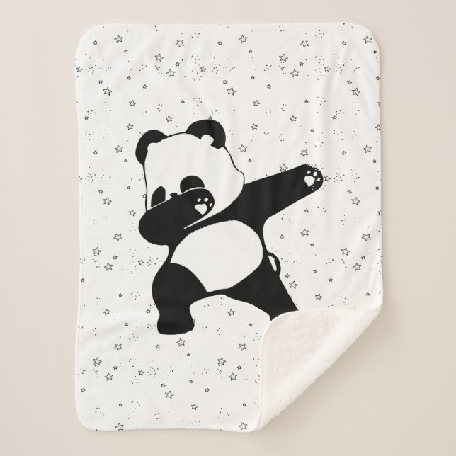 Couverture Sherpa Panda qui dab  (Devant)