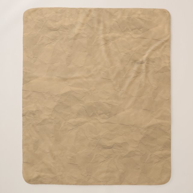 Couverture Sherpa Paper old texture parchment antique (Devant)