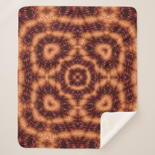 Couverture Sherpa Papier peint moderne sans soudure carreaux motif a