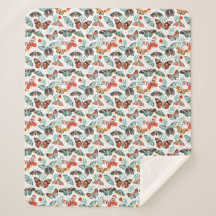 Papillon cosy Sherpa Blanket