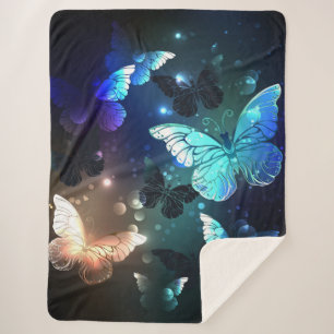 Couverture Sherpa Papillon de nuit