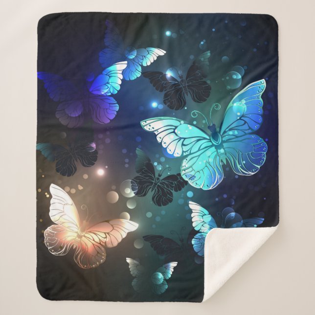 Couverture Sherpa Papillon de nuit (Devant)