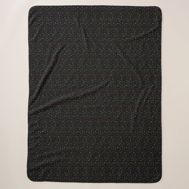 Couverture Sherpa Papillon Floral  (Devant)