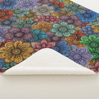 Couverture Sherpa "Papillon - Succès"
