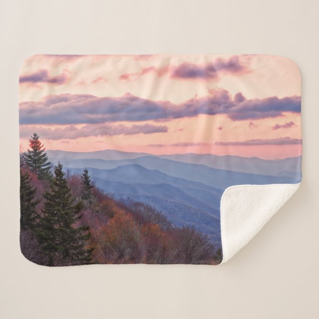 Couverture Sherpa Parc national de Great Smoky Mountain (Devant (Horizontal))