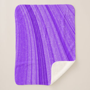 Couverture Sherpa Parties scintillant violet oneuse