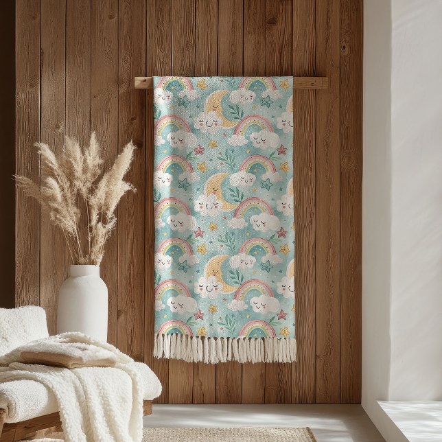 Couverture Sherpa Pastel, Cadeau Magique pour les  (Pastel Sherpa Blanket Magical Gift for Little Ones)