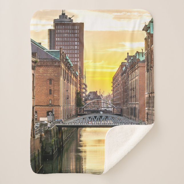 Couverture Sherpa Paysage urbain de Hambourg (Devant)
