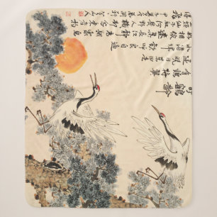 Couverture Sherpa Peinture asiatique traditionnelle : art classique.