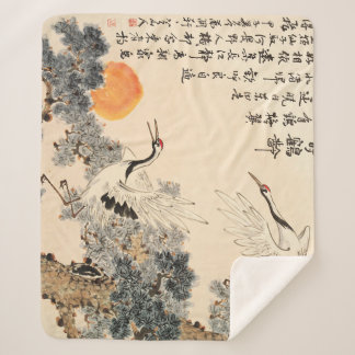 Couverture Sherpa Peinture asiatique traditionnelle : art classique.