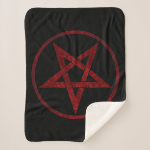 Couverture Sherpa Pentagram Red Devil
