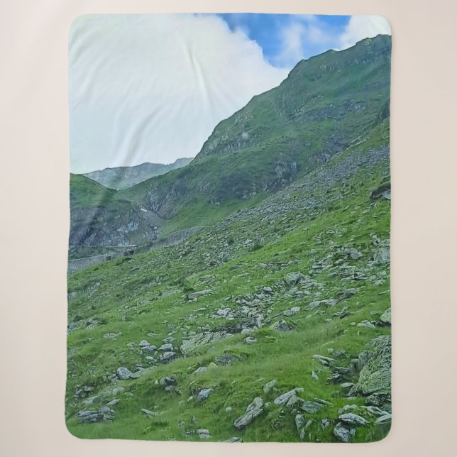 Couverture Sherpa Pente Alpine Transfagarasan – Photographie de Roum (Devant)