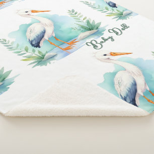 Couverture Sherpa Pépinière sur mesure pépinière set poupée bébé