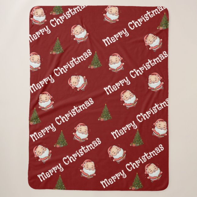 Couverture Sherpa Père Noël  (Devant)