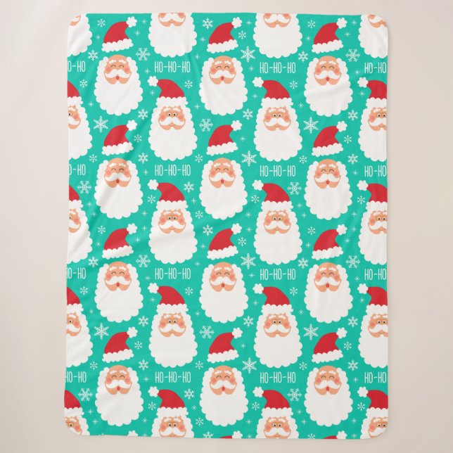 Couverture Sherpa Père Noël Christmas Sherpa Blanket (Devant)