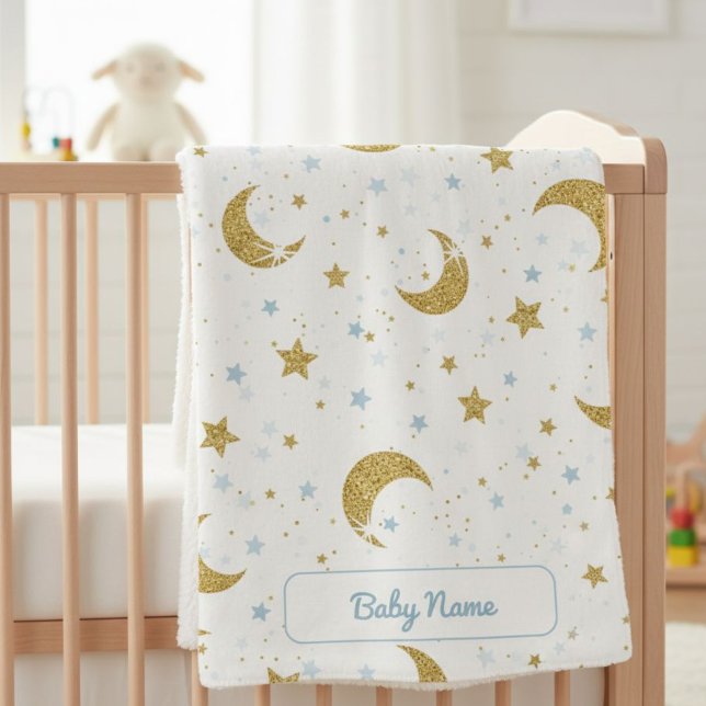 Couverture Sherpa Personalized Under the Stars Soft Blanket  (Créateur téléchargé)