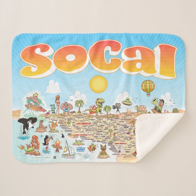 Couverture Sherpa Petit SoCal (Devant (Horizontal))