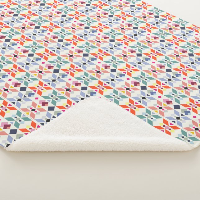 Couverture Sherpa petits motifs (3/4)