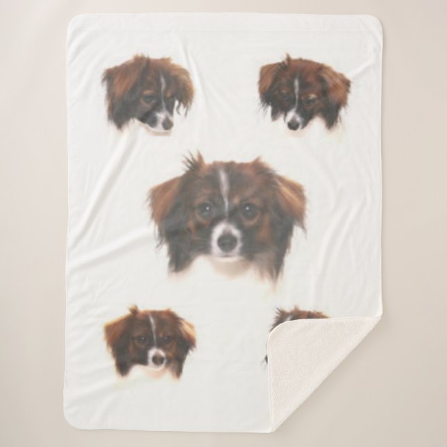 COUVERTURE SHERPA PHALENE PAPILLON (Devant)