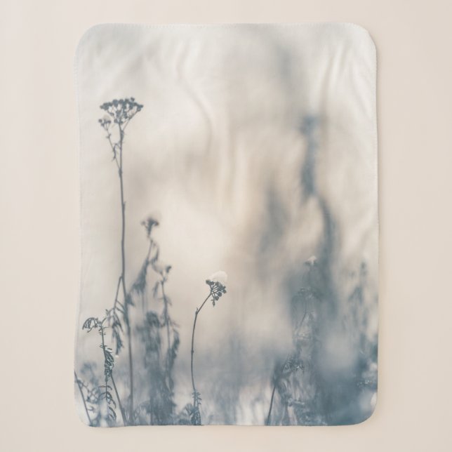 Couverture Sherpa Photo nature Plante d'hiver (Devant)