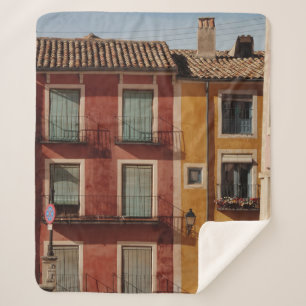COUVERTURE SHERPA PHOTOGRAPHIE DU BÉTON ROUGE ET BROWN