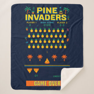 Couverture Sherpa Pine Invaders-Pineappy Empire Retro Games Series