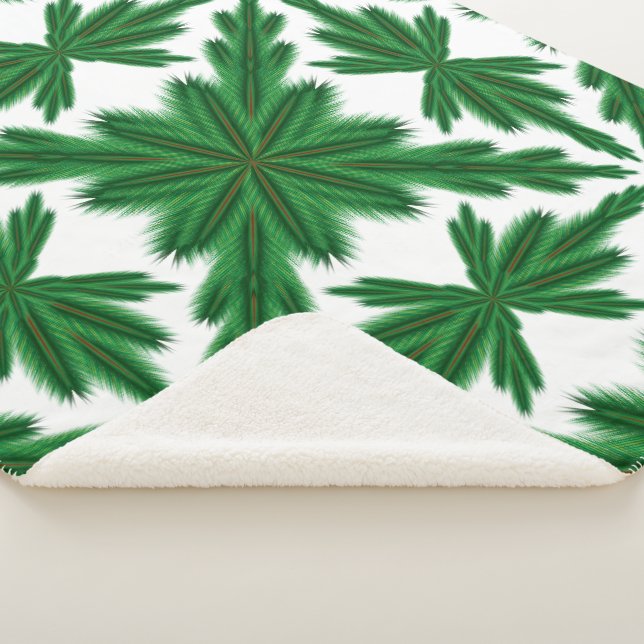 Couverture Sherpa Pine Mandala Sherpa Blanket (3 Tailles) (3/4)