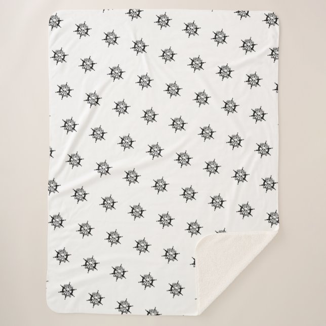 Couverture Sherpa Pirate Blanket Sherpa (Devant)