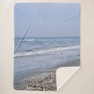 Couverture Sherpa Plage de Mamaia - mer Noire – Constanta Roumanie I