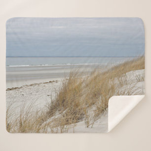 Couverture Sherpa Plage d'océan sur Cape Cod