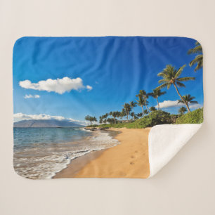 Couverture Sherpa Plages tropicales Wailea, Maui, Hawaii