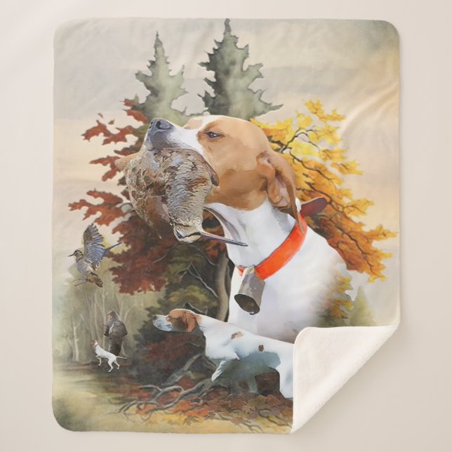 Couverture Sherpa Pointer Anglais     (Devant)