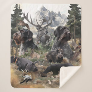 Couverture Sherpa Pointeur À poils durs allemand