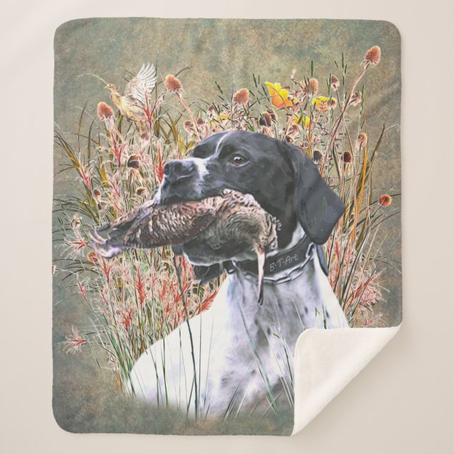 Couverture Sherpa Pointeur, Chasse Bécasse (Devant)