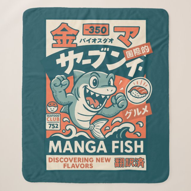 Couverture Sherpa Poisson Manga (Devant)